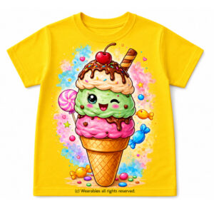 Wearables Ice Cream T-Shirt